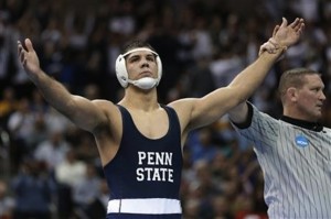 Penn State's Quentin Wright (AP Photo/Charlie Neibergall)