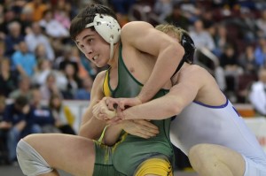 State Champion Cameron Coy (Penn Trafford) went undefeated at the Cadet National Duals in Freestyle.