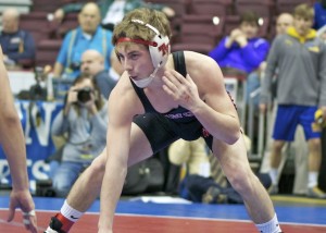Tri-Valley's 4x PIAA State Medalist #41 Caleb Bordner is one of many unsigned seniors.