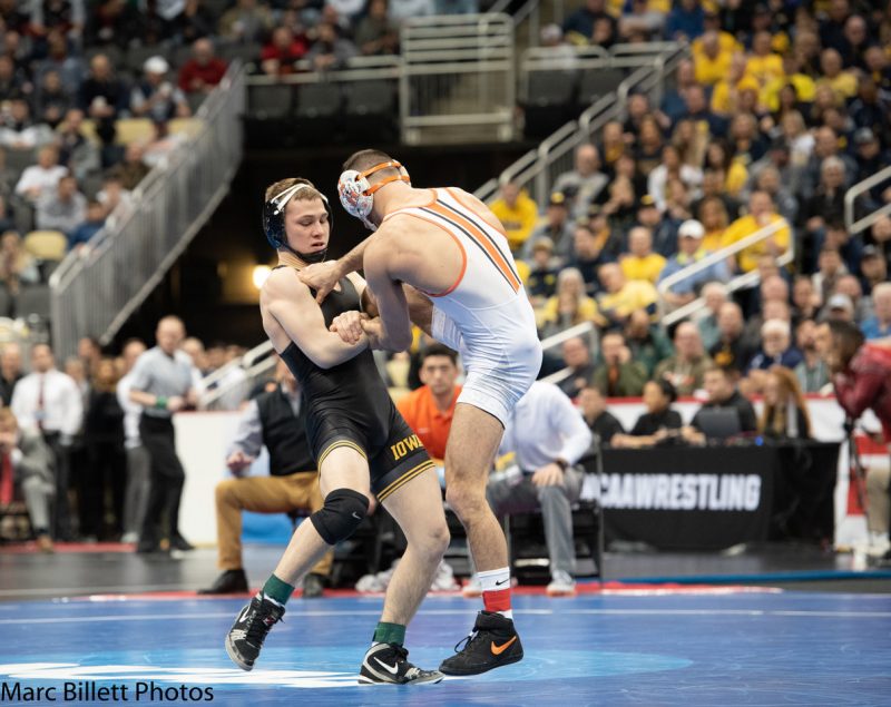 Spencer Lee Continues NCAA Excellence, Downs Nick Piccininni to Earn